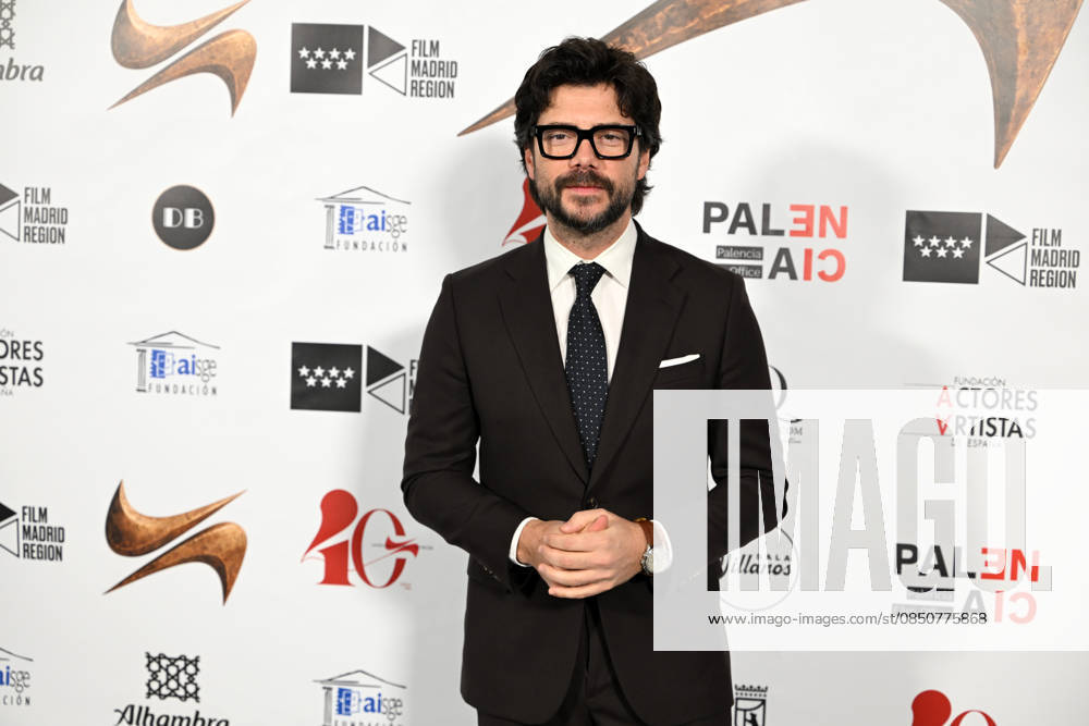 Photocall of the 34th edition of the Actors and Actresses Union Awards Álvaro Morte poses at the photocall of the 34th edition of the Actors and Actresses Union Awards, on March 16, 2026, in Madrid Spain The Union Awards have a characteristic that makes them unique and special, because they are the vote of the profession, being the Unions own membership who chooses the winners from among all his companeros and companeras 16 MARCH 2026 José Madrid Madrid Madrid Espana
