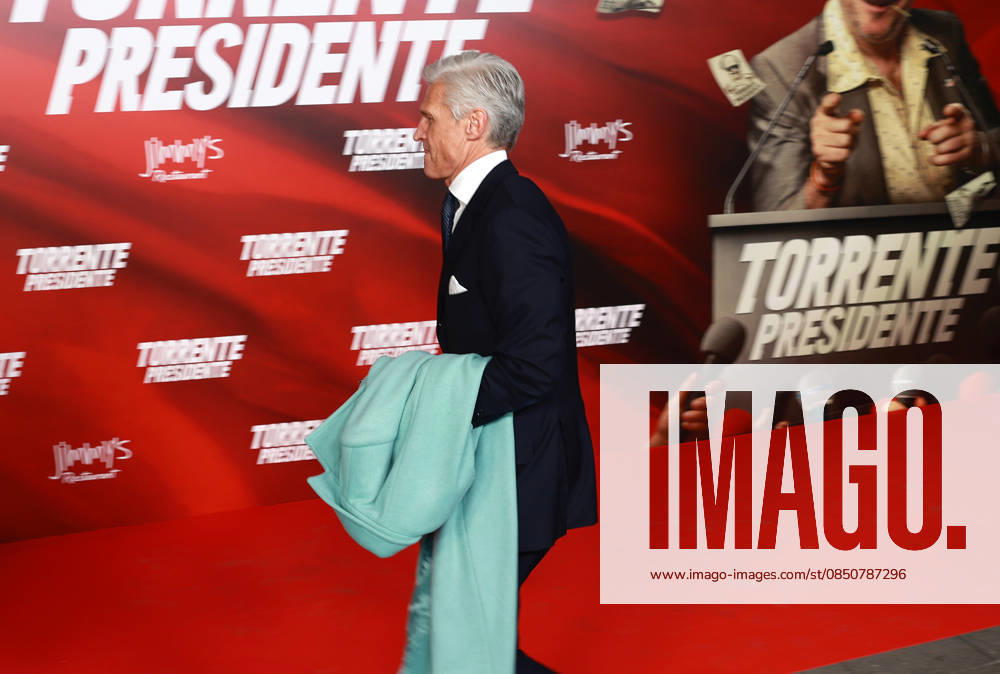Premier of the film Torrente Presidente Víctor Prat during the premiere of the film Torrente Presidente at the Cines Callao, on March 16, 2026, in Madrid Spain Filmmaker Santiago Segura returns this Friday, March 13, to Spanish cinemas with Torrente Presidente , the sixth installment of his successful saga that began in 1998 with Torrente, el brazo tonto de la ley CINEMA PREMIERE GENTE José Madrid Madrid Madrid Espana