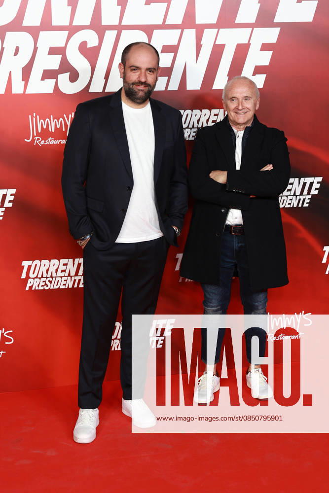 Premier of the film Torrente Presidente Daniel Fernandez and Xavier Deltell during the premiere of the film Torrente Presidente at the Cines Callao, on March 16, 2026, in Madrid Spain Filmmaker Santiago Segura returns this Friday, March 13, to Spanish cinemas with Torrente Presidente , the sixth installment of his successful saga that began in 1998 with Torrente, el brazo tonto de la ley CINEMA PREMIERE GENTE José Madrid Madrid Madrid Espana