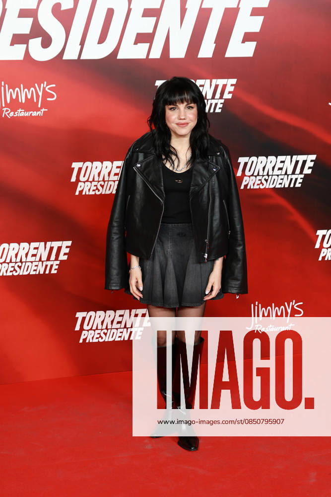 Premier of the film Torrente Presidente Angy Fernández during the premiere of the film Torrente Presidente at the Cines Callao, on March 16, 2026, in Madrid Spain Filmmaker Santiago Segura returns this Friday, March 13, to Spanish theaters with Torrente Presidente , the sixth installment of his successful saga that began in 1998 with Torrente, el brazo tonto de la ley CINEMA PREMIERE GENTE José Madrid Madrid Madrid Espana