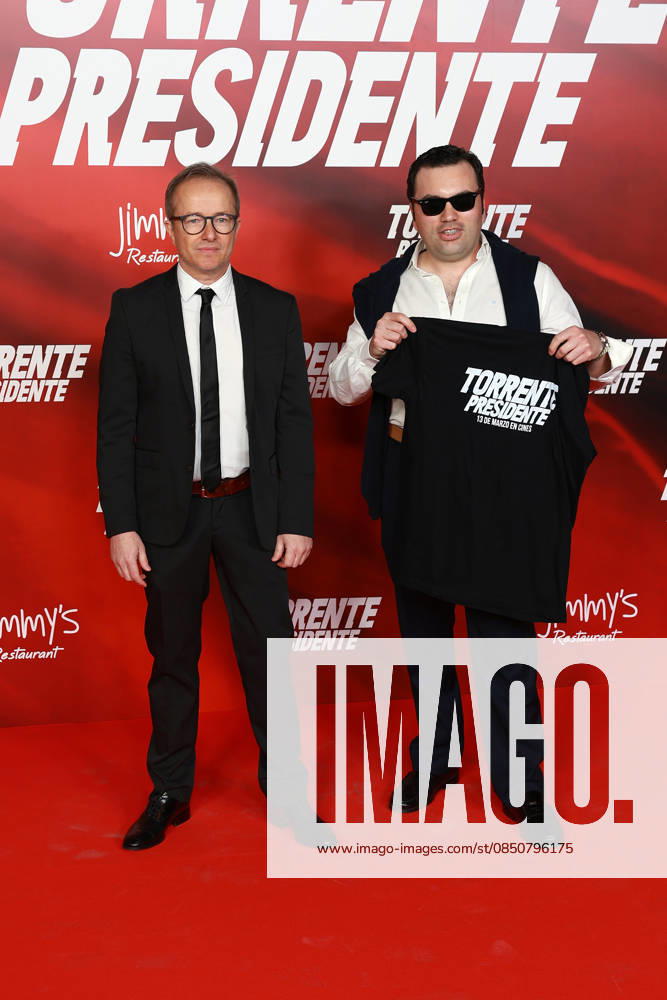 Premier of the film Torrente Presidente Guests during the premiere of the film Torrente Presidente at the Cines Callao, on March 16, 2026, in Madrid Spain Filmmaker Santiago Segura returns this Friday, March 13, to Spanish theaters with Torrente Presidente , the sixth installment of his successful saga that began in 1998 with Torrente, el brazo tonto de la ley CINEMA PREMIERE GENTE José Madrid Madrid Madrid Espana