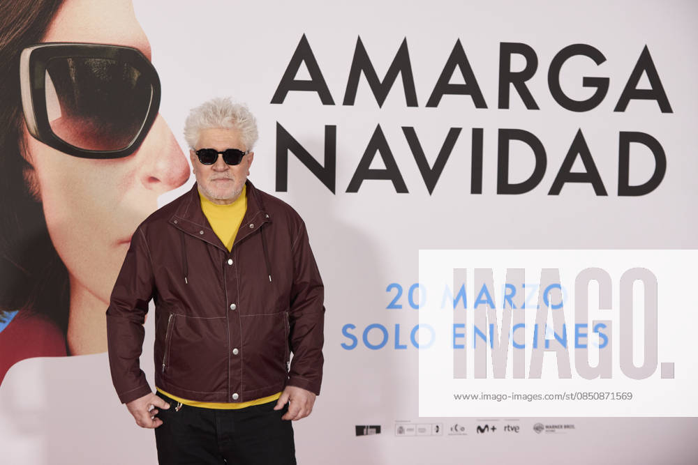PEDRO ALMODOVAR attends the Ã¢â‚¬ËœAmarga NavidadÃ¢â‚¬â ¢ (Bitter Christmas) photocall Madrid Spain - ZUMAc260 20260317_zep_c260_051