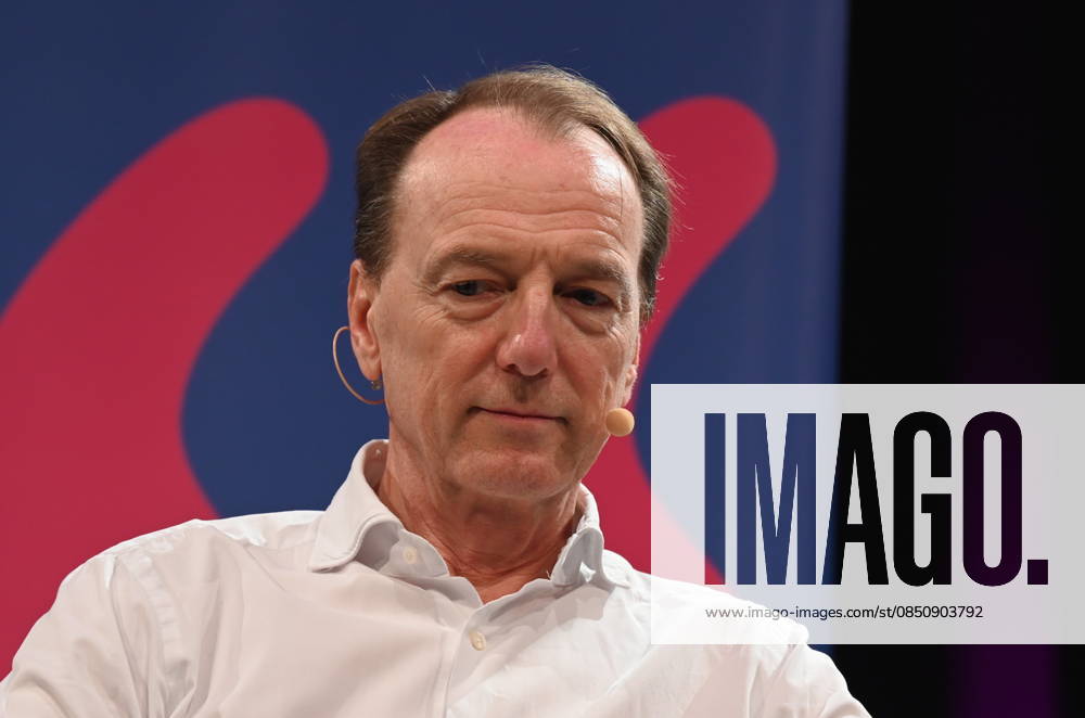 Austrian author Marc Elsberg reads and speaks at Lit Cologne, the international literature festival