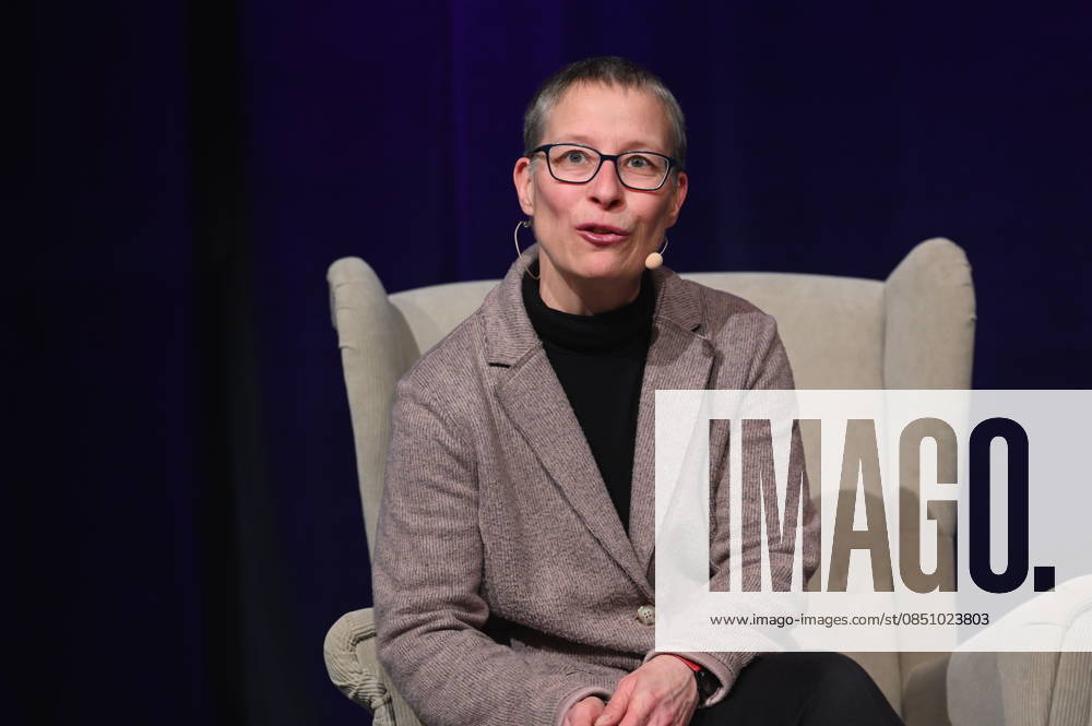 Author Claudia Dathe reads and speaks at Lit Cologne, the international literature festival