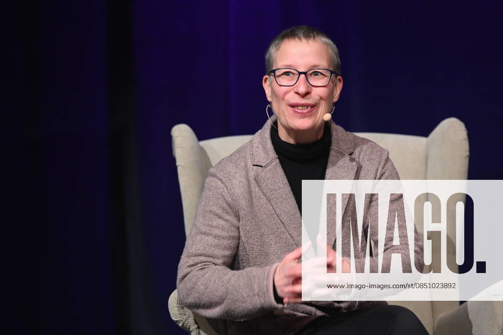 Author Claudia Dathe reads and speaks at Lit Cologne, the international literature festival