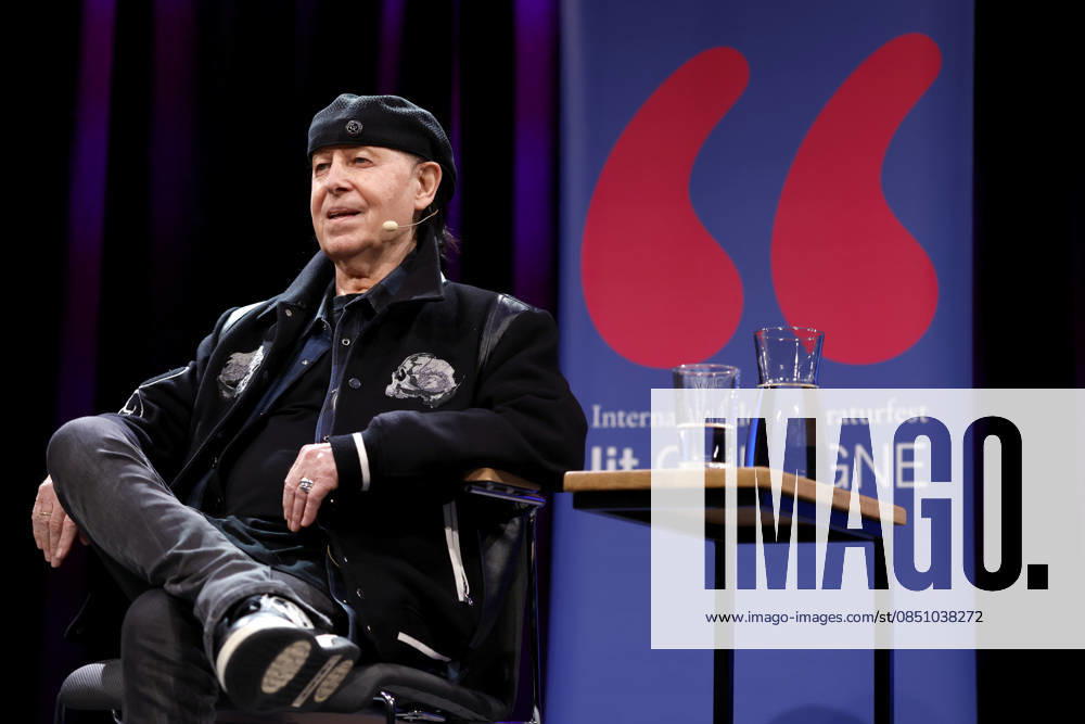 Musician Klaus Meine, frontman of the band Scorpions, at the event Wind of Change Klaus Meine as part of Lit Cologne 2026 in the WDR Funkhaus at Wallrafplatz Cologne, 18 03 2026 NRW Germany