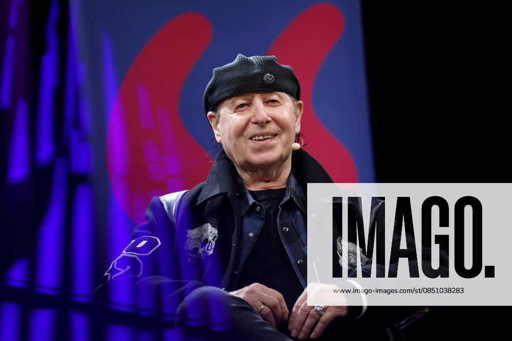 Musician Klaus Meine, frontman of the band Scorpions, at the event Wind of Change Klaus Meine as part of Lit Cologne 2026 in the WDR Funkhaus at Wallrafplatz Cologne, 18 03 2026 NRW Germany