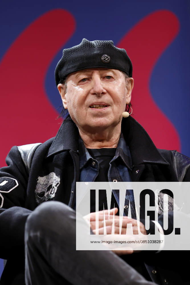 Musician Klaus Meine, frontman of the band Scorpions, at the event Wind of Change Klaus Meine as part of Lit Cologne 2026 in the WDR Funkhaus at Wallrafplatz Cologne, 18 03 2026 NRW Germany