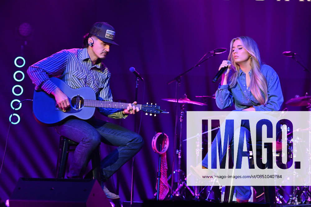 Warner Records Nashville -CRS 2026 Cade Foehner and Gabby Barrett onstage at Warner Records Nashville Lunch and Performance during CRS 2026 at the Omni Nashville Hotel on March 18, 2026 in Nashville, Tennessee. Nashville Omni Nashville Tennessee USA