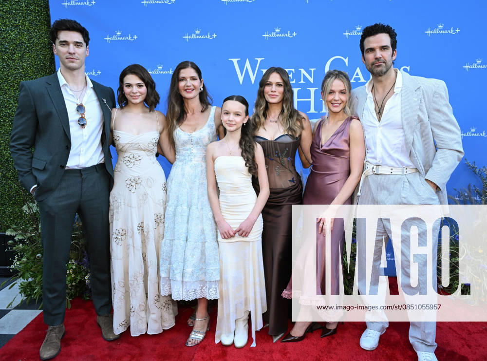 ˜When Calls the Heart and ˜Hope Valley: 1874 Celebration Lachlan Quarmby, Maria March, Jill Hennessy, Mila Morgan, Bethany Joy Lenz, Roan Curtis and Benjamin Ayres arriving to ˜When Calls the Heart and ˜Hope Valley: 1874 Celebration at The Sun Rose on March 18, 2026 in West Hollywood, CA. West Hollywood The Sun Rose California USA