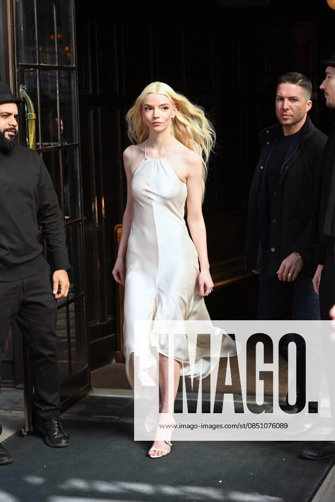 Anya Taylor Joy spotted leaving her New York City hotel wearing a white dress Featuring: Anya Taylor Joy Where: New York City, New York, United States When: 18 Mar 2026 Credit: Elder Ordonez INSTARimages . NOT FOR USE BY NEWSPAPERS BASED IN THE UK.