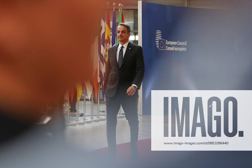 Europe Building EU Summit Kyriakos Mitsotakis, Prime Minister of Greece