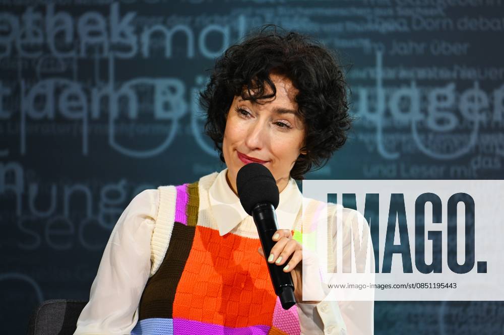 Leipzig Book Fair, Book Fair Leipzig, Saxony from 19 03 to 22 03 2026 First day of the fair Vivian Perkovic, TV presenter of 3sat Kulturzeit in Talk