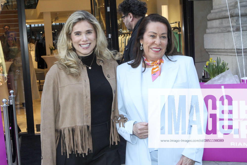 Abb Martina Buckenmaier CEO Riani and Mona Buckenmaier Head of Business Development Riani to host the Riani Store Opening on Thursday 19 03 2026 in Hamburg Hamburg Germany