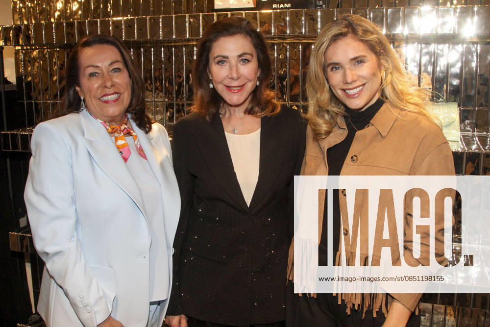 Abb Martina Buckenmaier CEO Riani , Alexandra Freifrau von Rehlingen and Mona Buckenmaier Head of Business Development Riani as guests at the Riani Store Opening on Thursday 19 03 2026 in Hamburg Hamburg Germany