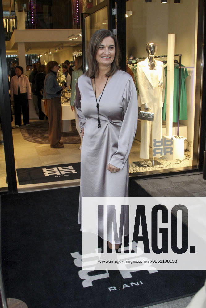 Abb Inka Schneider TV presenter at the Riani Store Opening on Thursday 19 03 2026 in Hamburg Hamburg Germany