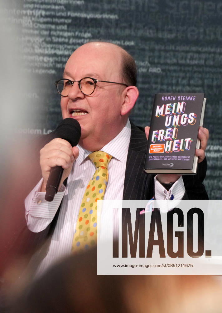 Buchmesse Leipzig GER, Leipzig,20260319, Buchmesse Leipzig, Messehalle , Denis Scheck, Best of druckfrisch, , Presentation of new publications, is a translator and journalist in radio and television, freedom of opinion, Ronen Steinke