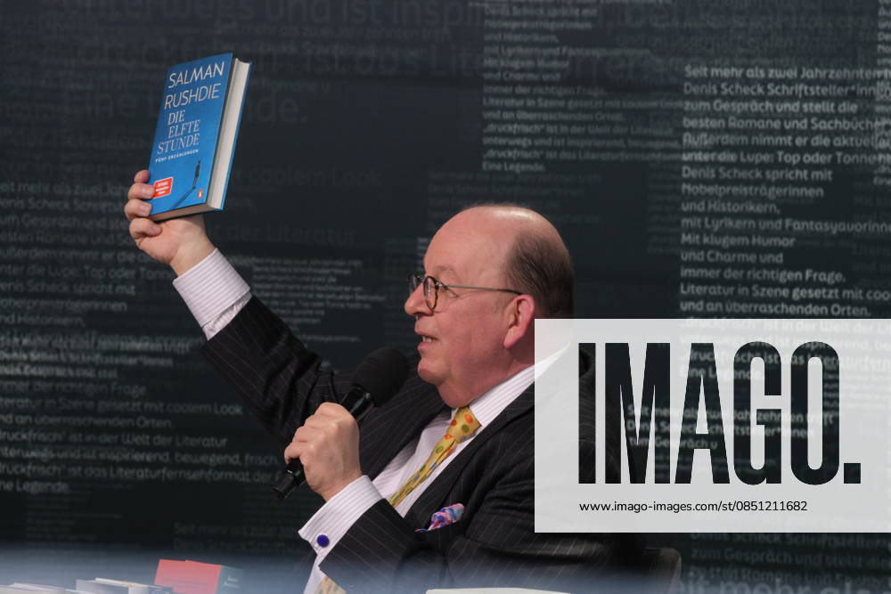 Buchmesse Leipzig GER, Leipzig,20260319, Buchmesse Leipzig, Messehalle , Denis Scheck, Best of druckfrisch, , presentation of new publications, is a translator and journalist on radio and television