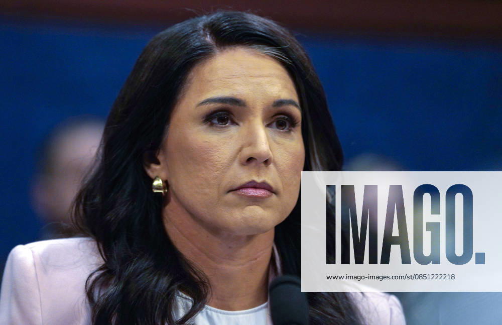 Tulsi Gabbard, Director of National Intelligence (DNI) testifies before the United States House Select Committee on Intelligence hearing on the ˜2026 Annual Worldwide Threats Assessment in the US Capitol in Washington, DC, USA, on Thursday