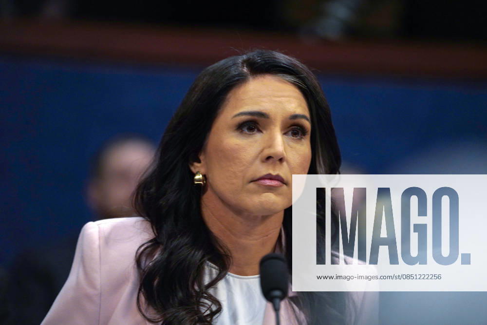 Tulsi Gabbard, Director of National Intelligence (DNI) testifies before the United States House Select Committee on Intelligence hearing on the ˜2026 Annual Worldwide Threats Assessment in the US Capitol in Washington, DC, USA, on Thursday