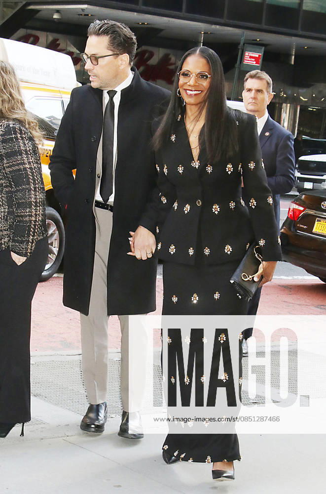 NEW YORK, NY- MARCH 20: Audra McDonald, Will Swenson seen at the New York Women in Film & Televisions 46th Annual MUSE Awards at Cipriani 42nd St. in New York City on March 20, 2026.