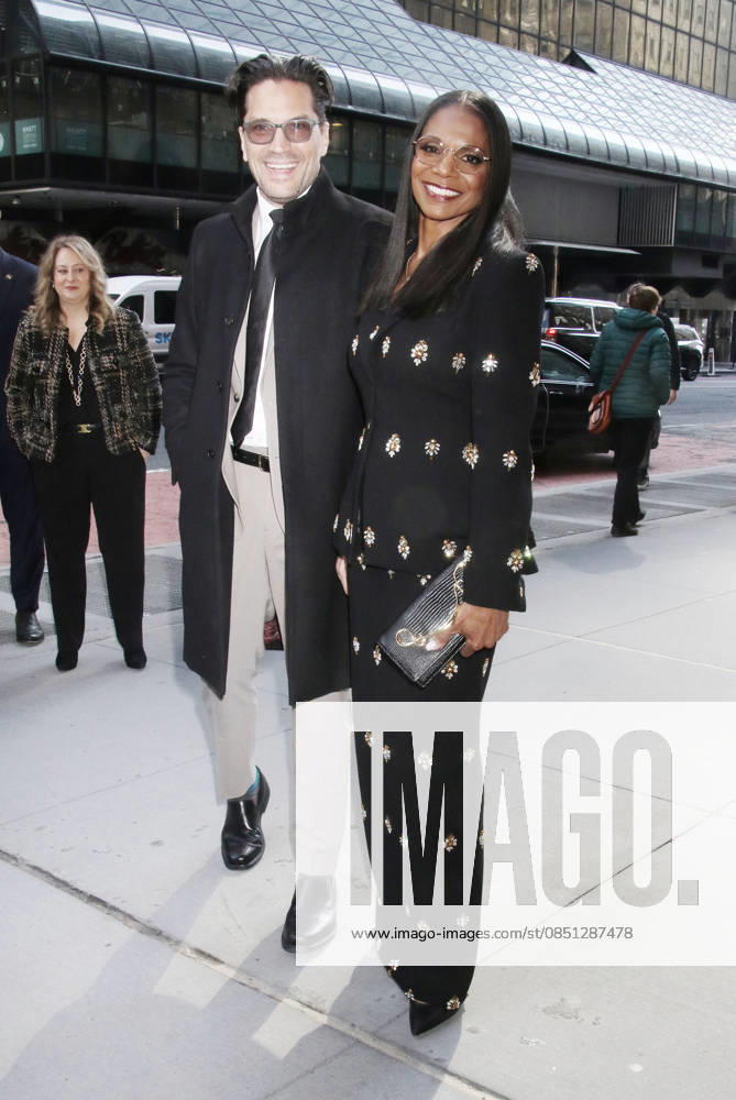 NEW YORK, NY- MARCH 20: Audra McDonald, Will Swenson seen at the New York Women in Film & Televisions 46th Annual MUSE Awards at Cipriani 42nd St. in New York City on March 20, 2026.