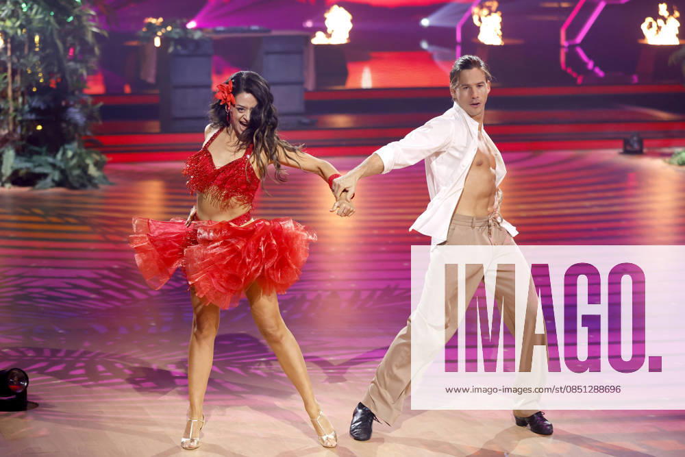 Internet personality Joel Mattli with dancer Malika Dzumaev at the third dance show of the 19th season of the RTL dance show Lets Dance at the Coloneum Cologne, 20 03 2026 NRW Germany