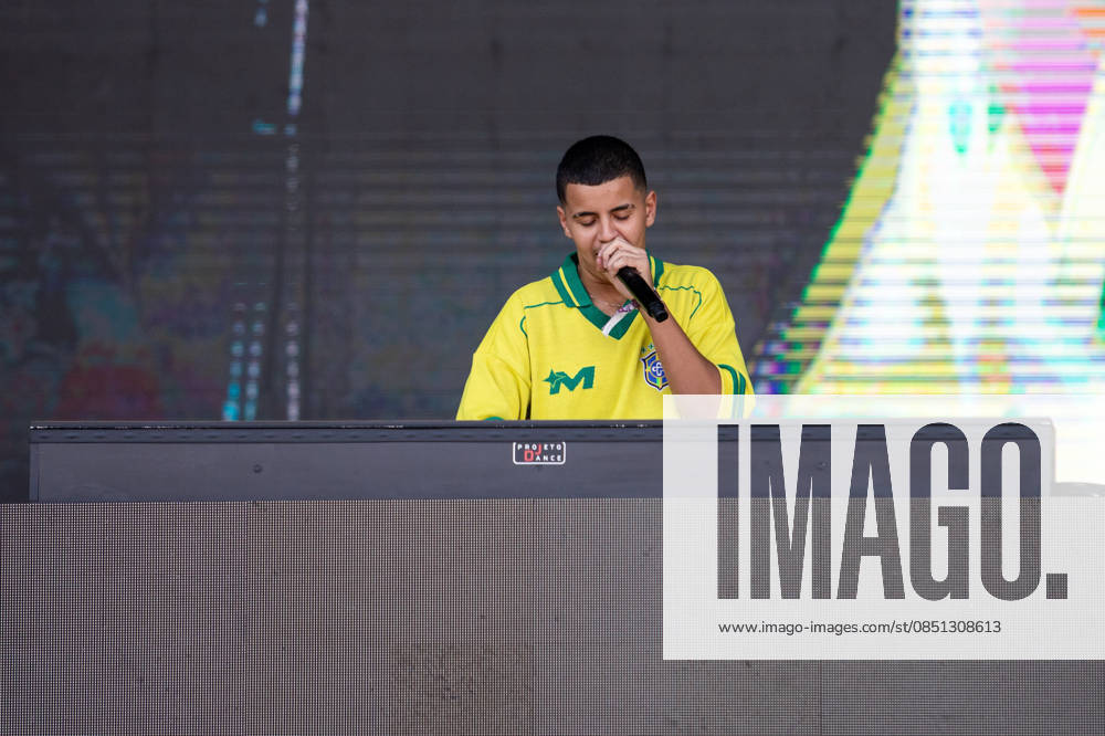 SaO PAULO, SP - 21.03.2026: LOLLAPALOOZA BRASIL 2026 - DJ Marcelin o Brabo& 39;s show on Saturday afternoon (21), the second day of the Lollapalooza festival, held at the Interlagos racetrack in Sao Paulo, SP. x2909248x RodileixMorais