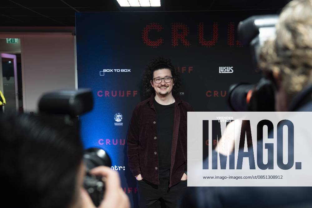 AMSTERDAM - Frank Ilett prior to the world premiere of the four-part documentary Cruijff in the Johan Cruijff ArenA. JEROEN JUMELET ANP netherlands out - belgium out