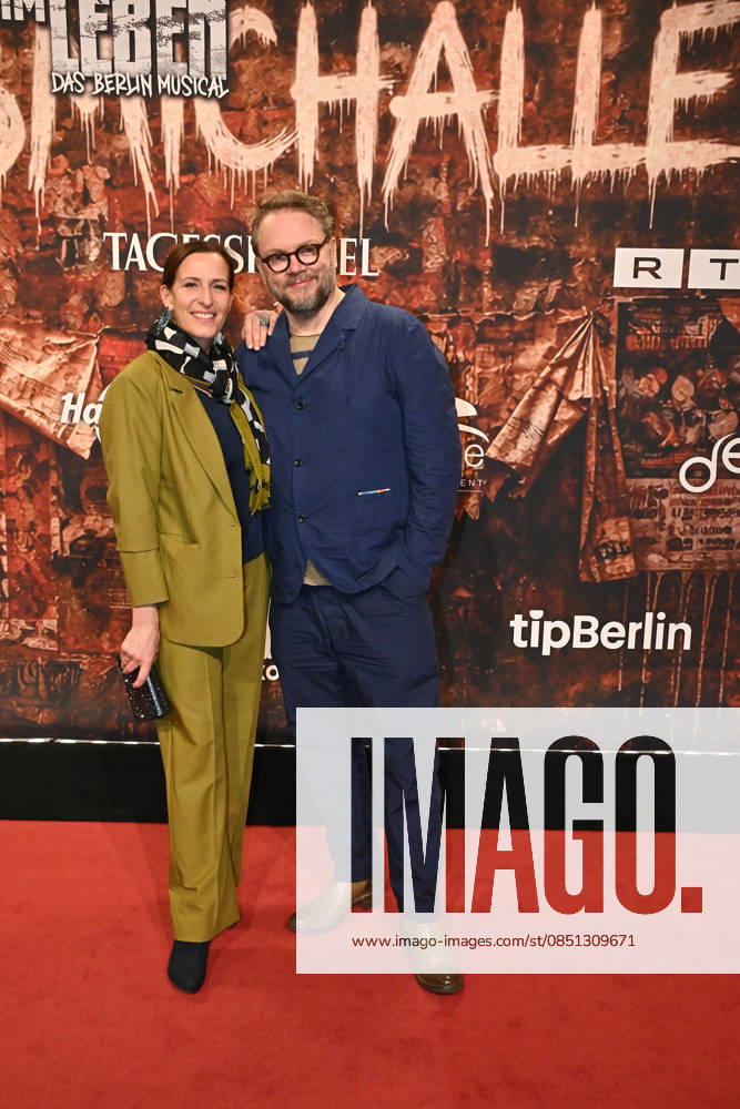 Ulrike Frank and Marc Schubring during the Wir sind am Leben musical premiere at Theater des Westens on March 21, 2026 in Berlin, Germany Wir Sind Am Leben Musical Premiere in Berlin