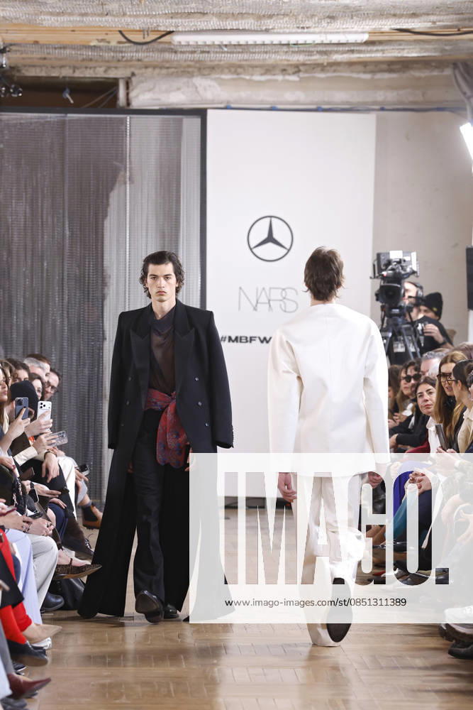 Mercedes Benz Awards Presentation MANS Fashion Show, winner of the Mercedes Benz Award for Best Collection, March 21, 2026, in Madrid Spain FASHION SHOW MBFWM IFEMA ZONA IV CHRISTIAN COLMENERO PRODUCTIONS ZONA IV 21 03 2026 Madrid Madrid Spain