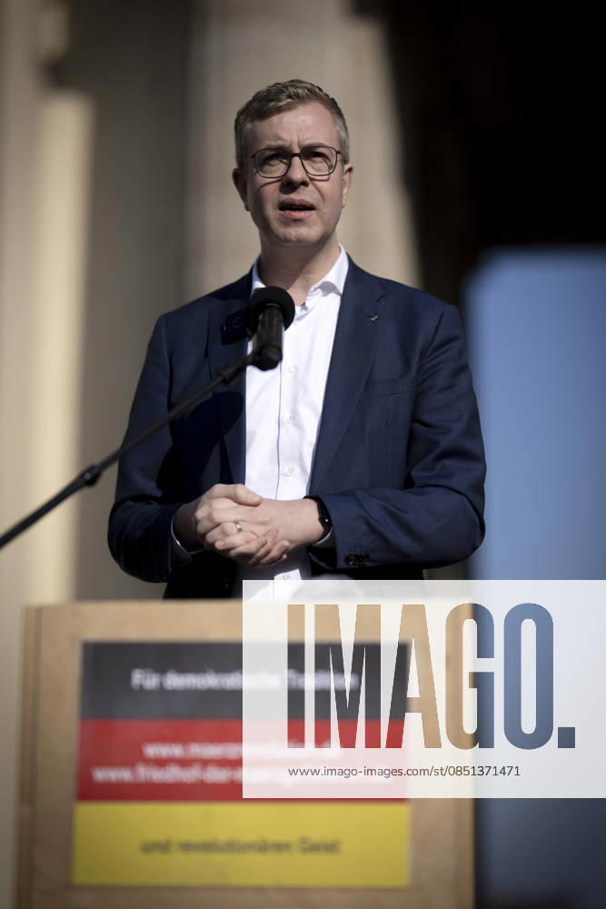 Gedenken 18 Maerz DEU, Deutschland, Germany, Berlin, 18 03 2026 Speech by Stefan Evers , Mayor and Senator for Finance in Berlin at