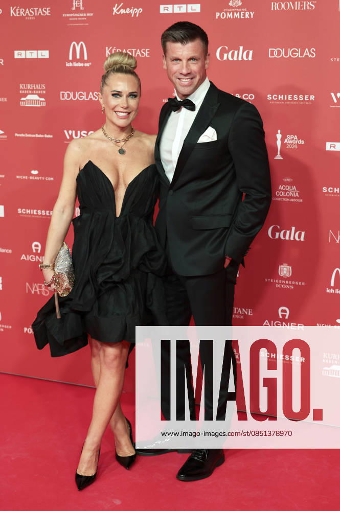 Dana Schagalj and Thomas Rupprath at the 29th Spa Awards 2026 ceremony at the Kurhaus Baden Baden, 21 03 2026 Foto:xR.xSchmiegeltx xFuturexImagex spa_6340