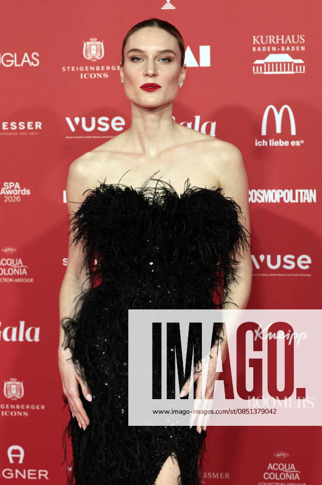 Kim Hnizdo at the 29th Spa Awards 2026 ceremony at the Kurhaus Baden Baden, 21 03 2026 Foto:xR.xSchmiegeltx xFuturexImagex spa_6382