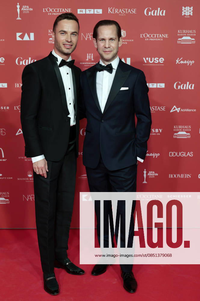 Alexander Caron with guest at the 29th Spa Awards 2026 ceremony at Kurhaus Baden Baden, 21 03 2026 Foto:xR.xSchmiegeltx xFuturexImagex spa_6392