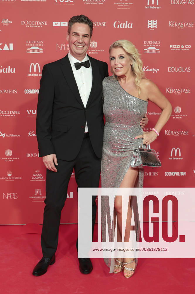 Frank Gloystein and Astrid Bleeker at the 29 Spa Awards 2026 ceremony at the Kurhaus Baden Baden, 21 03 2026 Foto:xR.xSchmiegeltx xFuturexImagex spa_6415