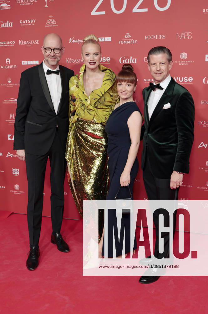 Stephan Hungeling and Franziska Knuppe with guests at the 29th Spa Awards 2026 ceremony at Kurhaus Baden Baden, 21 03 2026 Foto:xR.xSchmiegeltx xFuturexImagex spa_6461