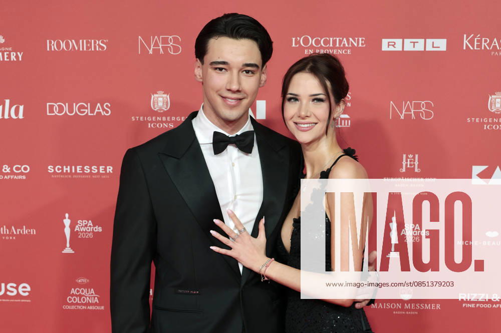 San Diego Pooth and Louisa Büscher at the 29th Spa Awards 2026 ceremony at the Kurhaus Baden Baden, 21 03 2026 Foto:xR.xSchmiegeltx xFuturexImagex spa_6471