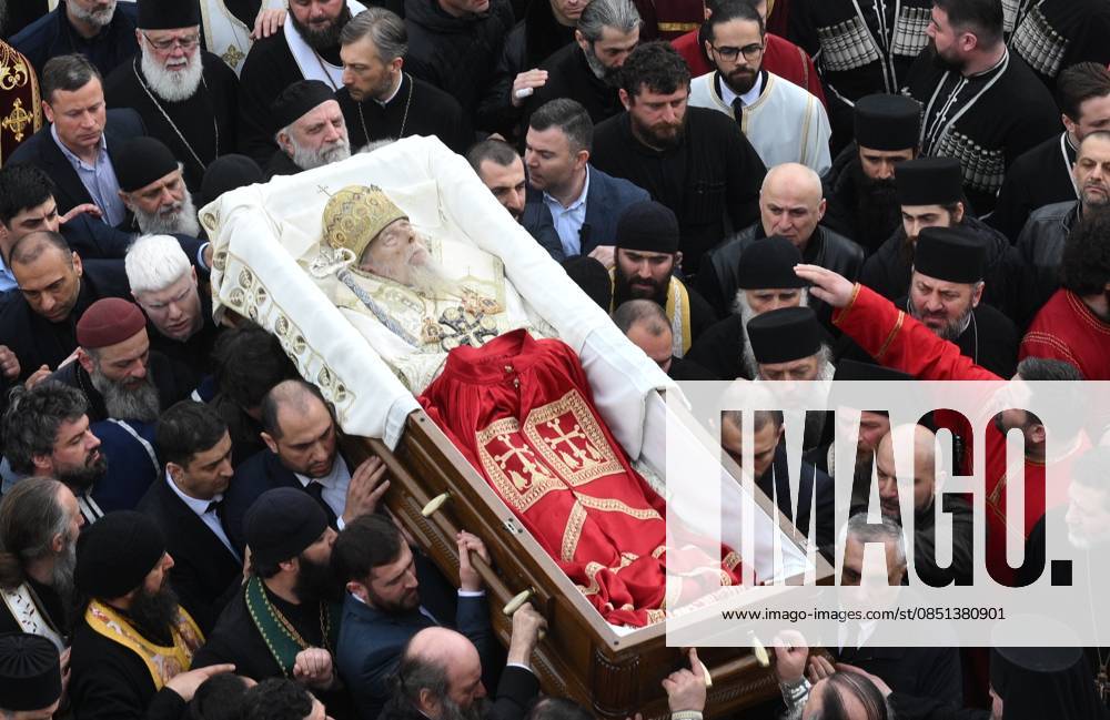 Georgia Religion Patriarch Death 9128641 22.03.2026 People attend a funeral procession accompanying the coffin of Catholicos-Patriarch of Georgia Ilia II from the Holy Trinity Cathedral to Sioni Cathedral, where he will be buried, in Tbilisi, Georgia. Ilia II passed away at a Tbilisi clinic on March 17 at the age of 93. A five-day national period of mourning has been declared in Georgia. Kirill Zykov Sputnik Tbilisi Georgia
