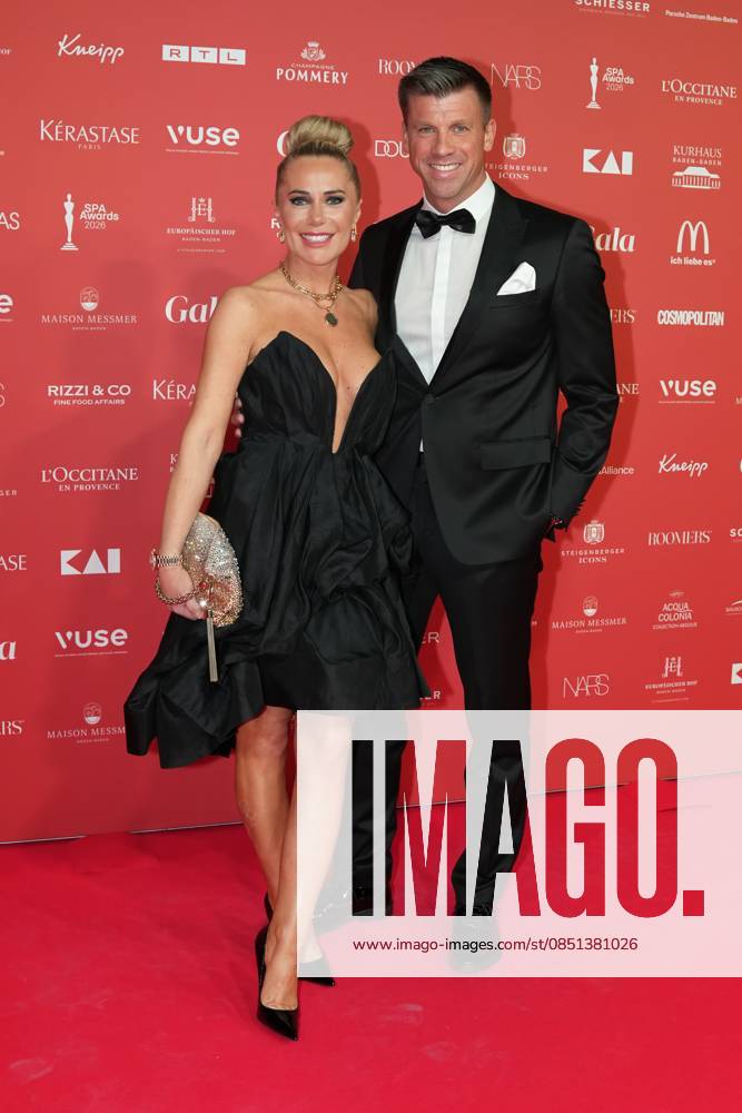Spa Award 2026 Dana Schagalj and Thomas Rupprath on the red carpet at the Spa Awards Gala at the Kurhaus Baden Baden on 21 03 2026 Baden Baden Kurhaus Baden Württemberg