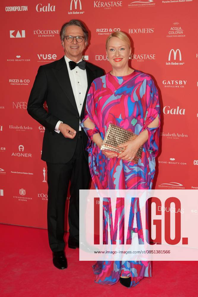 Spa Award 2026 Marcus Mohr and Evelyn Mohr on the red carpet at the Spa Awards Gala at the Kurhaus Baden Baden on 21 03 2026 Baden Baden Kurhaus Baden Württemberg