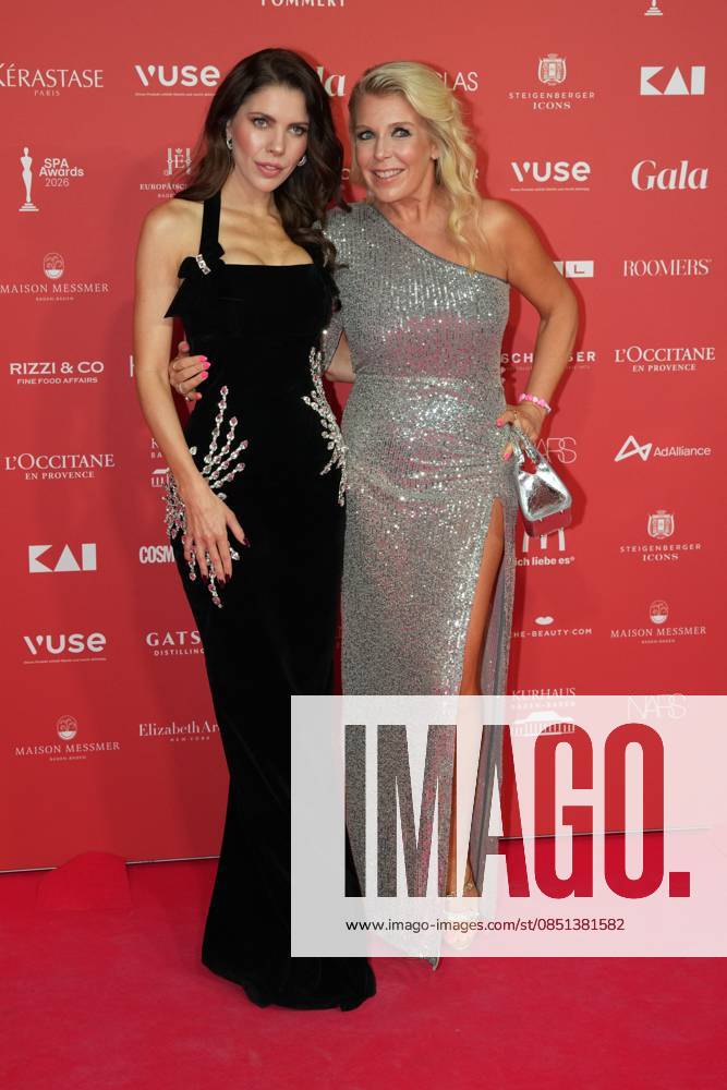 Spa Award 2026 Victoria Swarovski and Astrid Bleeker Hellwig on the red carpet at the Spa Awards Gala at the Kurhaus Baden Baden on 21 03 2026 Baden Baden Baden Kurhaus Baden Württemberg
