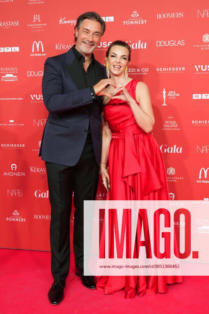 Marco Schreyl and Annika Lau at the SPA Awards on 21 03 2026 at the Kurhaus in Baden Baden 29 SPA Awards in Baden Baden