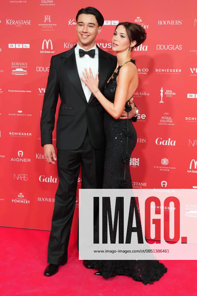 Diego Pooth and Louisa Buescher at the SPA Awards on 21 03 2026 at the Kurhaus in Baden Baden 29 SPA Awards in Baden Baden
