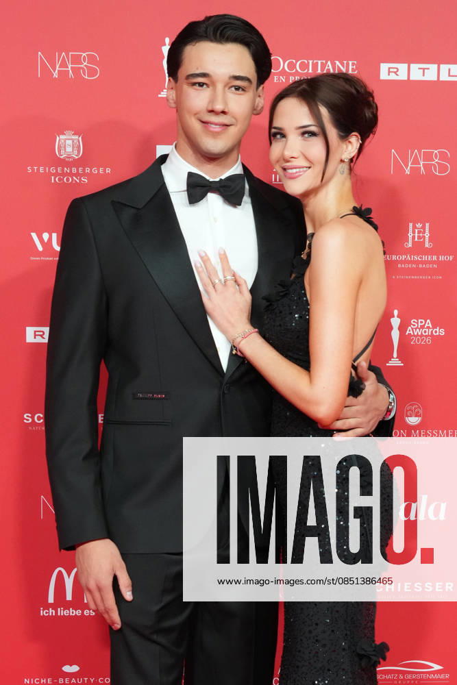 Diego Pooth and Louisa Buescher at the SPA Awards on 21 03 2026 at the Kurhaus in Baden Baden 29 SPA Awards in Baden Baden