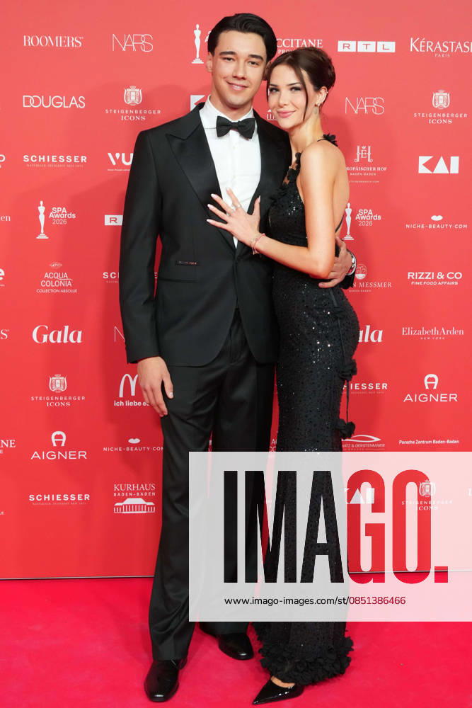 Diego Pooth and Louisa Buescher at the SPA Awards on 21 03 2026 at the Kurhaus in Baden Baden 29 SPA Awards in Baden Baden