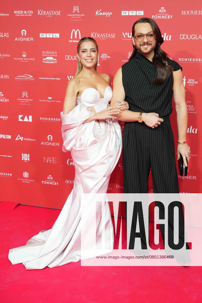 Sylvie Meis and Riccardo Simonetti at the SPA Awards on 21 03 2026 at the Kurhaus in Baden Baden 29 SPA Awards in Baden Baden