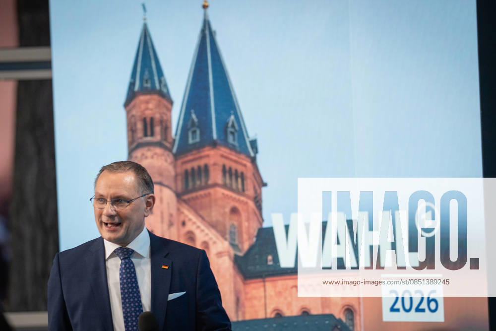 AfD Federal Chairman Tino Chrupalla in the ARD SWR election studio State election 2026 in Rhineland-Palatinate Election evening in the building of the state parliament, Mainz Rhineland-Palatinate Germany Landtag