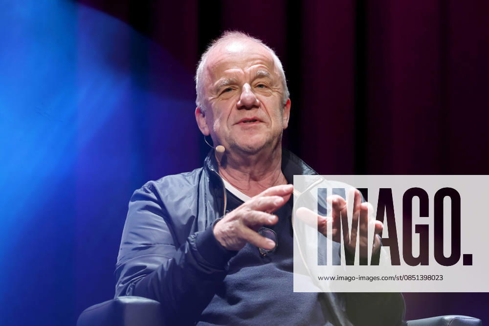 Journalist and moderator Hubertus Meyer Burckhardt at the event Wut, Würde, Wandel as part of Lit Cologne 2026 at the Theater am Tanzbrunnen Cologne, 22 03 2026 NRW Germany