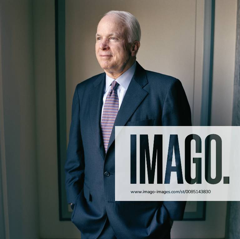 Portraits of Senator John McCain- The Republican Senator from Arizona.. Photographed in Washington D.C. 2005. © RTPearson MediaPunch *Higher Rates Apply - Call to Negotiate*